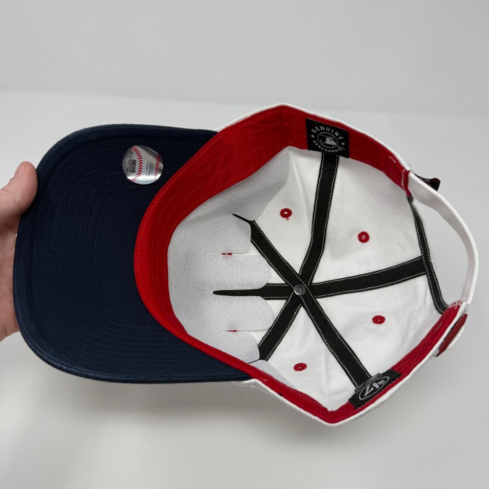 47 Brand Baltimore Orioles Baseball Cap Clean Up Adjustable‎ OSFA Navy Red NEW - Picture 4 of 7